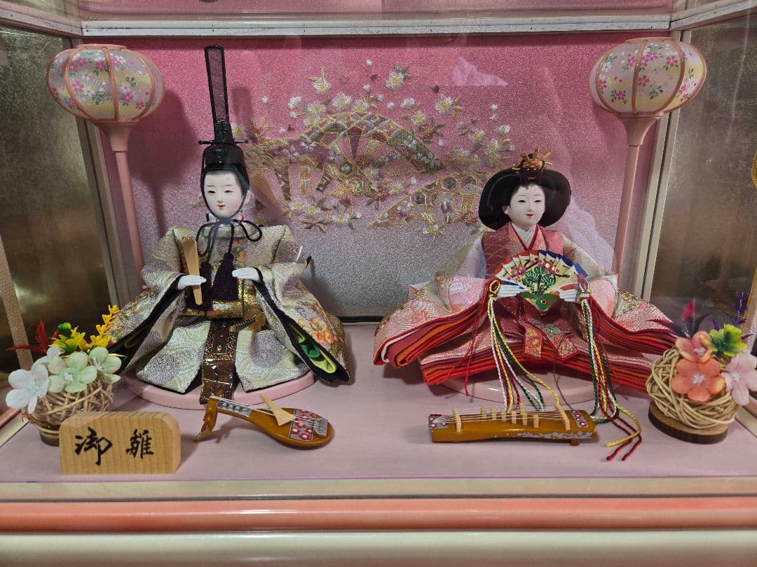 【一点限り】雛人形 ケース飾り　K24