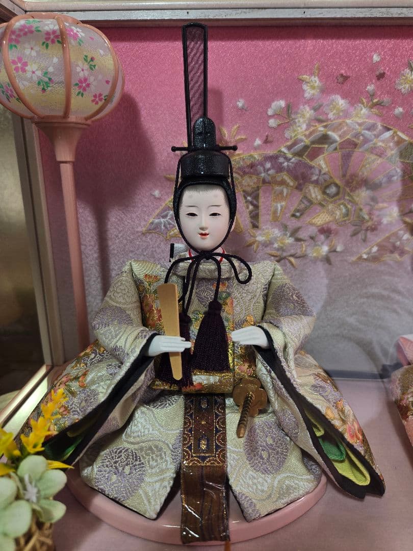 【一点限り】雛人形 ケース飾り　K24