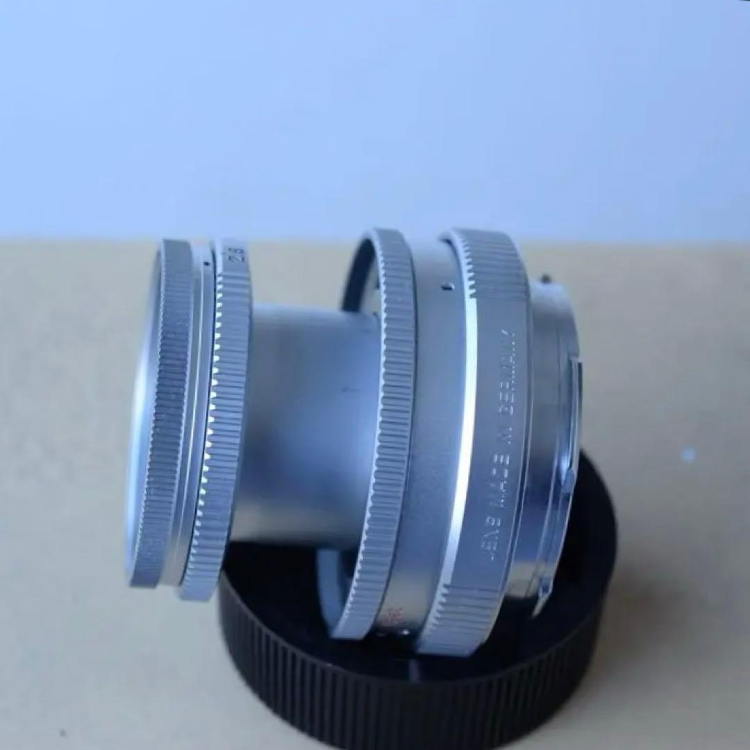 極美品銘玉 LEICA ELMAR-M 50mm F2.8 シルバー 共箱
