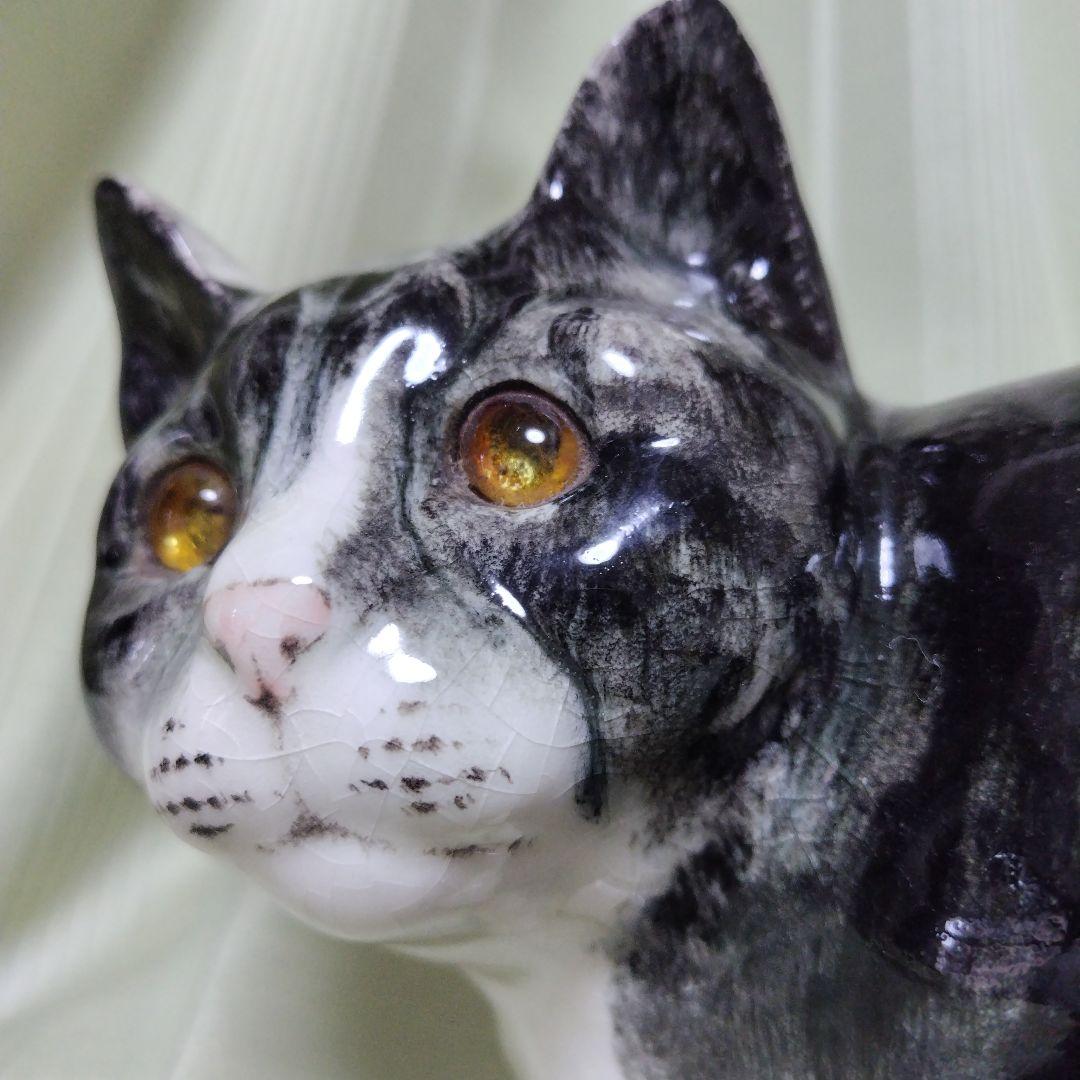 【値下げ】ウィンスタンレイ ケンジントンキャット☆ハチワレ　キジトラ猫No.40