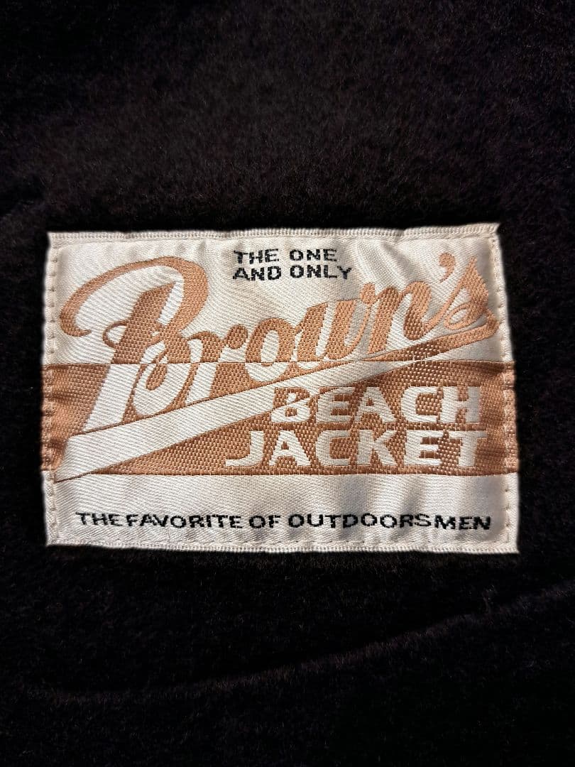 BROWN'S BEACH JACKET ごま塩ベスト size40