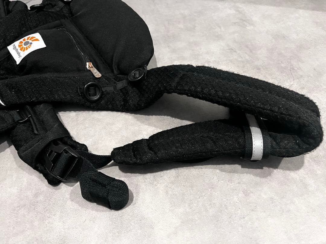 【美品】抱っこひも エルゴベビー オムニブリーズ オニキスブラック