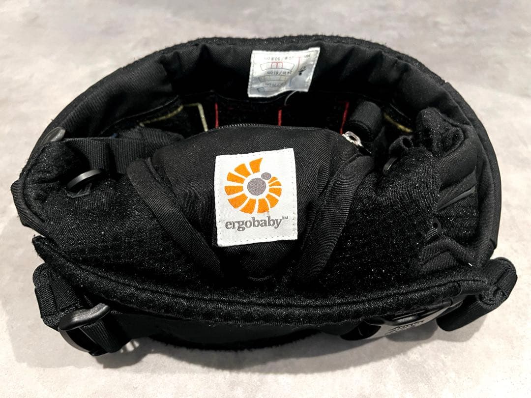 【美品】抱っこひも エルゴベビー オムニブリーズ オニキスブラック