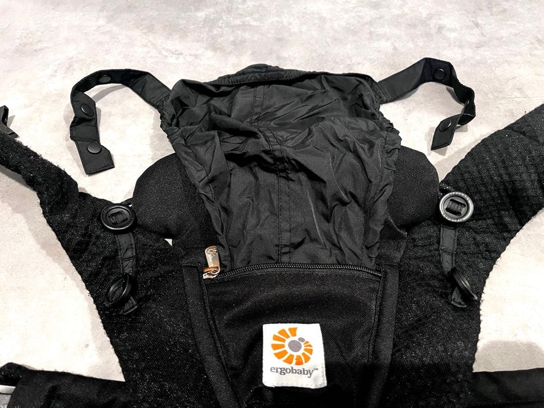 【美品】抱っこひも エルゴベビー オムニブリーズ オニキスブラック