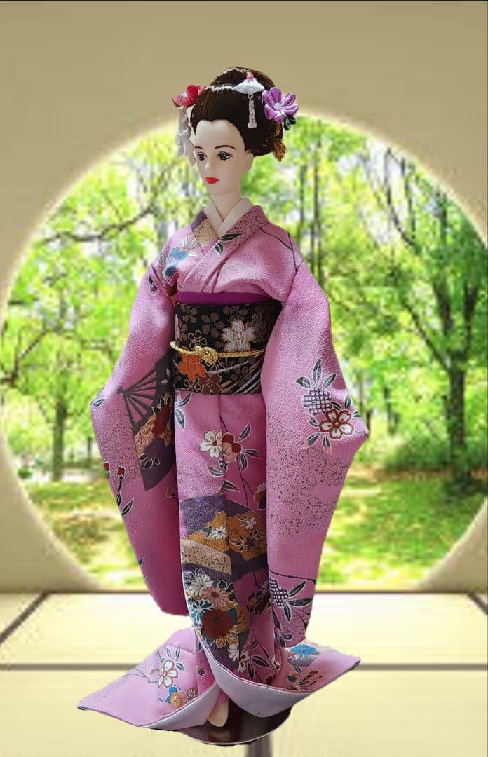 タカラ レディルミナス髪結い、お着物(ドール付き)