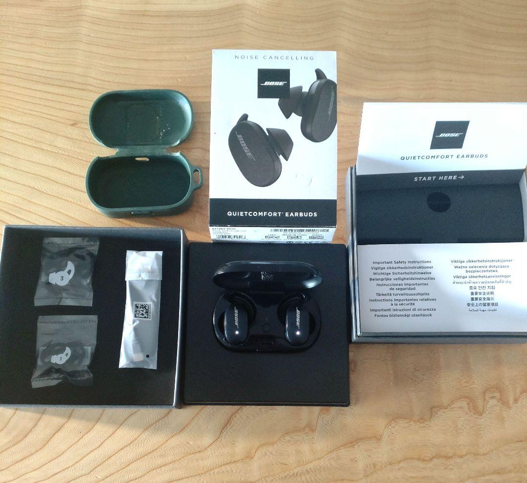used補修＆動作確認済 Bose QuietComfort Earbuds黒