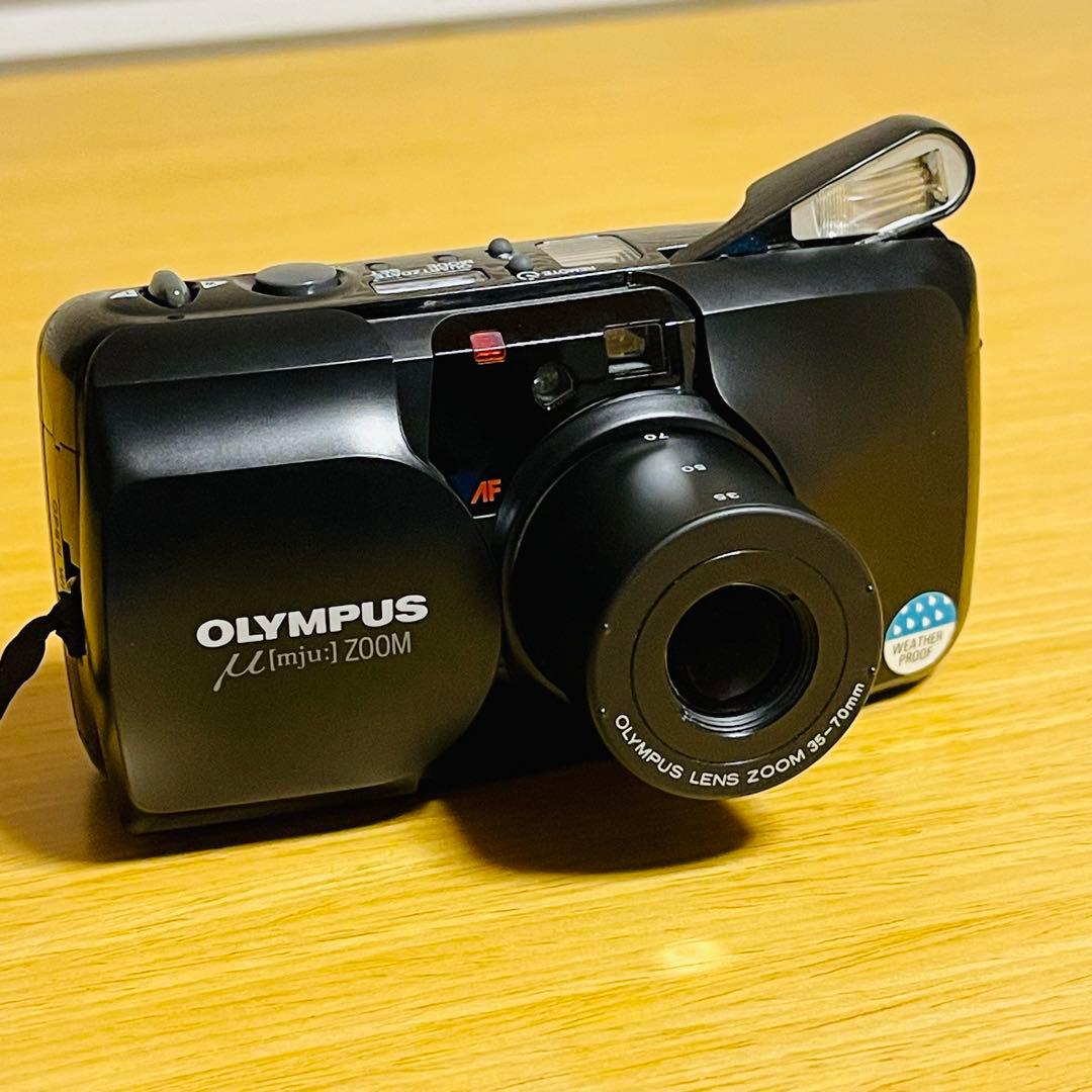 【激レア・動作品】英受賞モデル OLYMPUS μミューZOOM フィルムカメラ