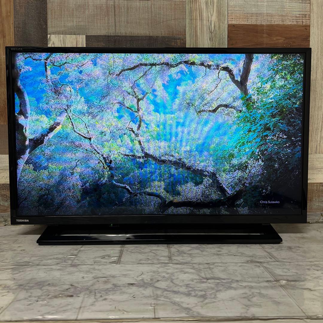 即日受渡❣️全国送料込4年前購入東芝32型テレビWチューナー外付けHDD録画対応
