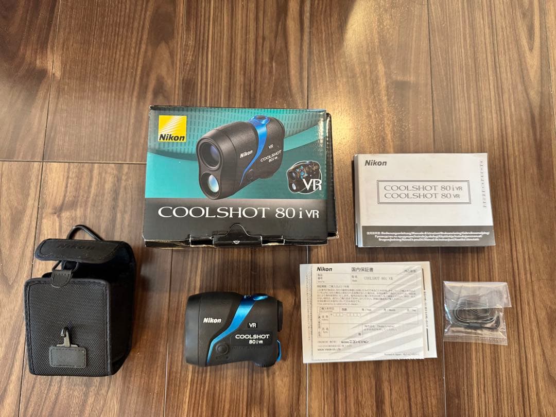動作確認済 Nikon ゴルフ用レーザー距離計 COOLSHOT 80i VR