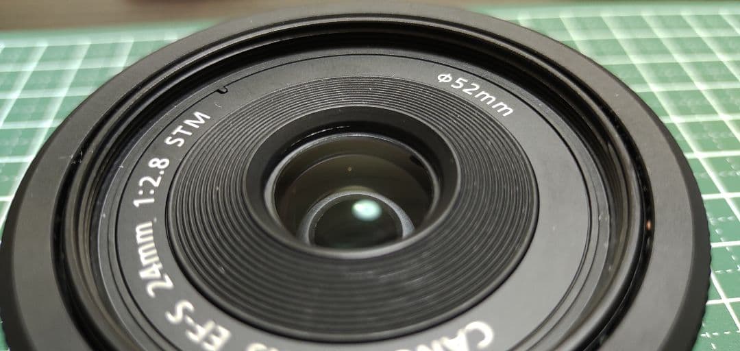 キヤノン 単焦点レンズ Canon EF-S24mm F2.8 STM 小型軽量