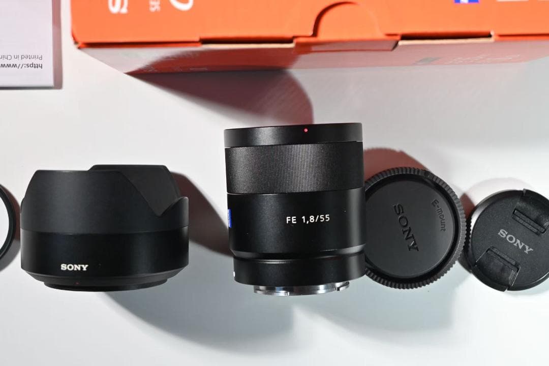 【美品　完動品】Sony FE 55mm f1.8 ZA ソニー