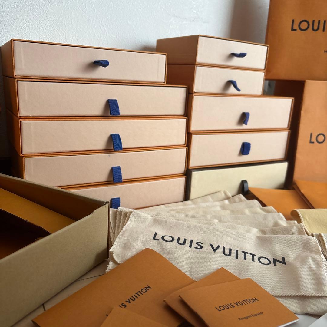 ルイヴィトン ショップ袋、箱まとめ売り