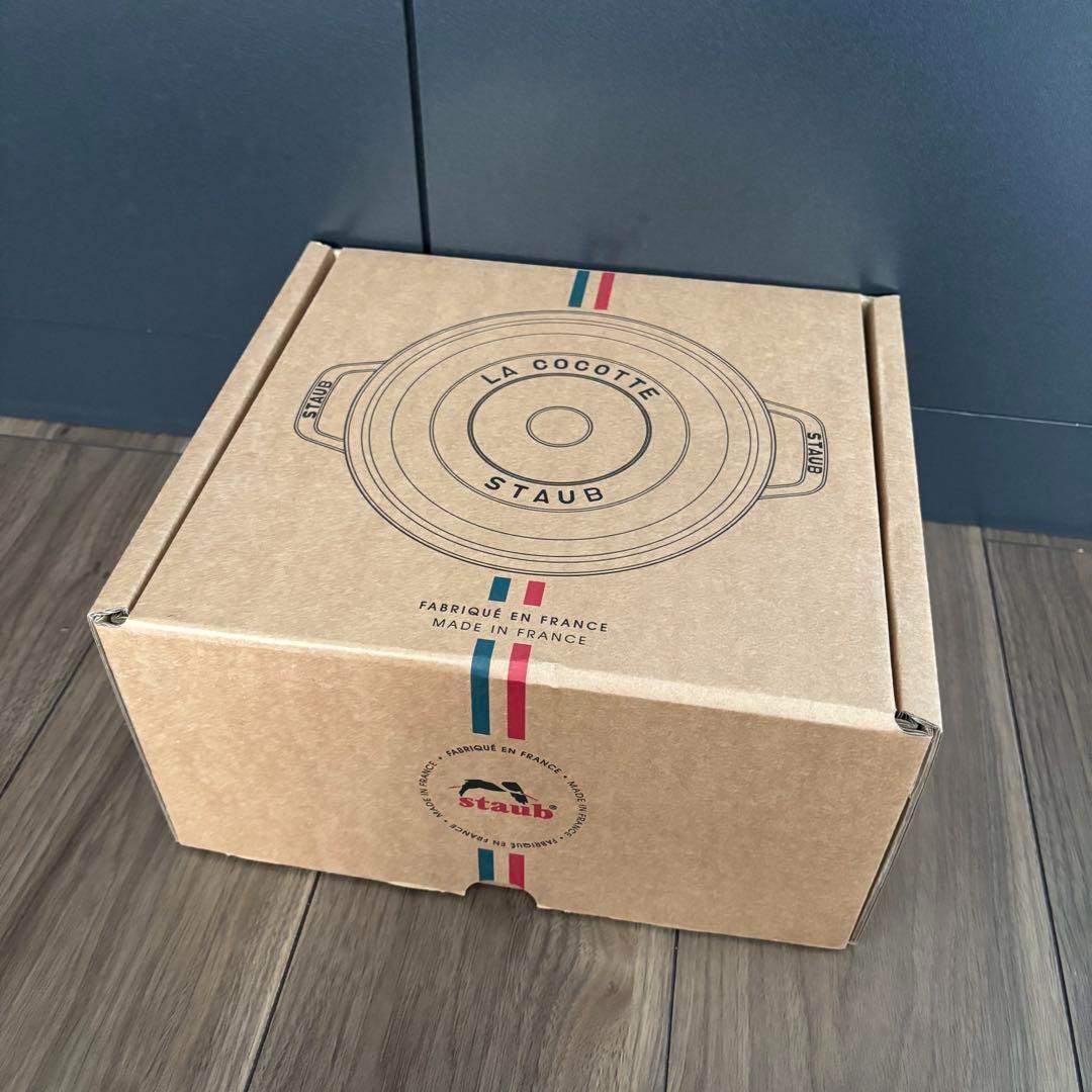 【新品未使用】staub ストウブ ココット デ ゴハン グレー GOHANS