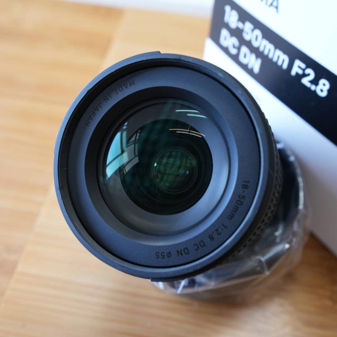 SIGMA シグマ 18-50mm F2.8 DC DN ソニーE美品使用僅か