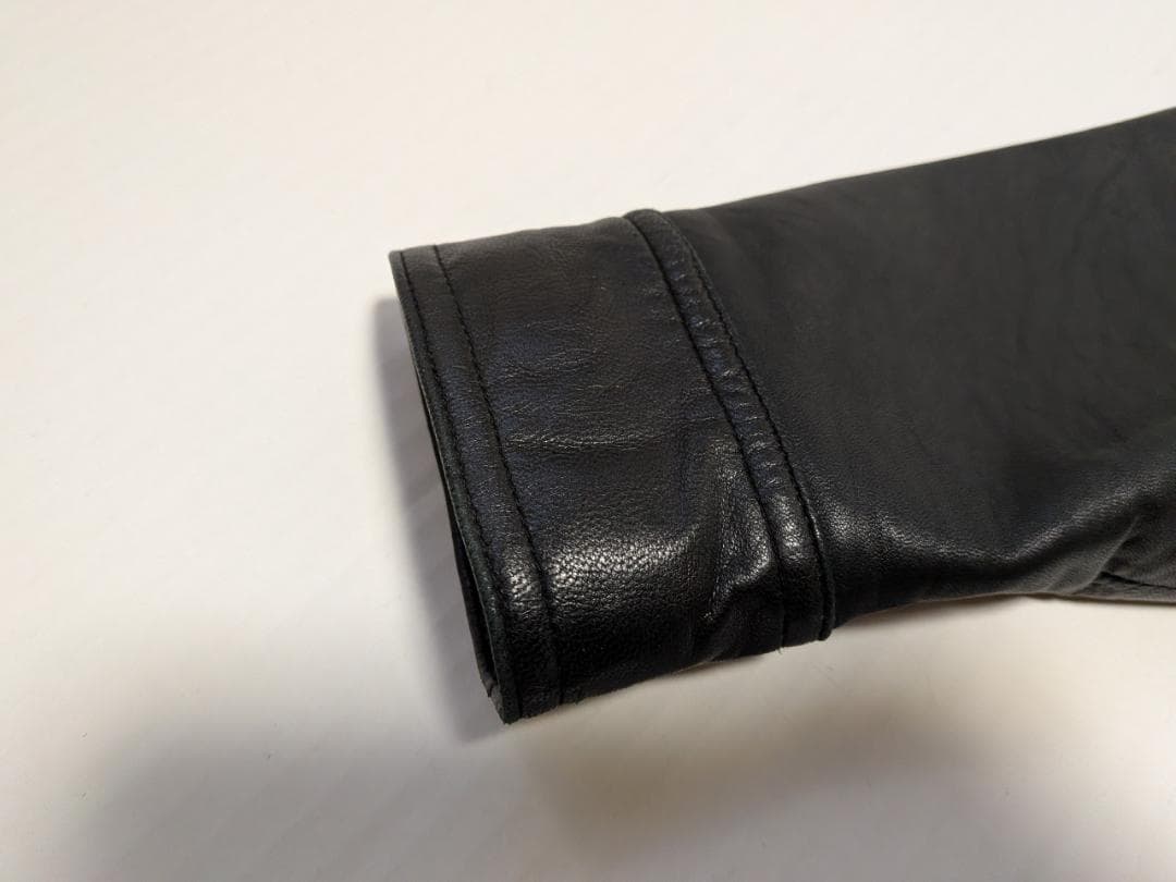 韓国製 90's STUDIO SIENA 短丈レザージャケット Y2K 本革