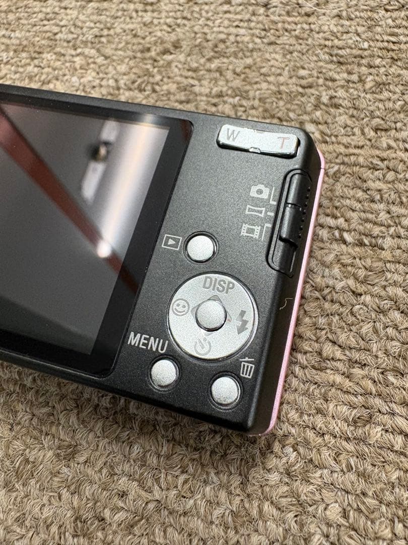 極美品 SONY Cyber-Shot DSC-W350 コンデジ ピンク 純正