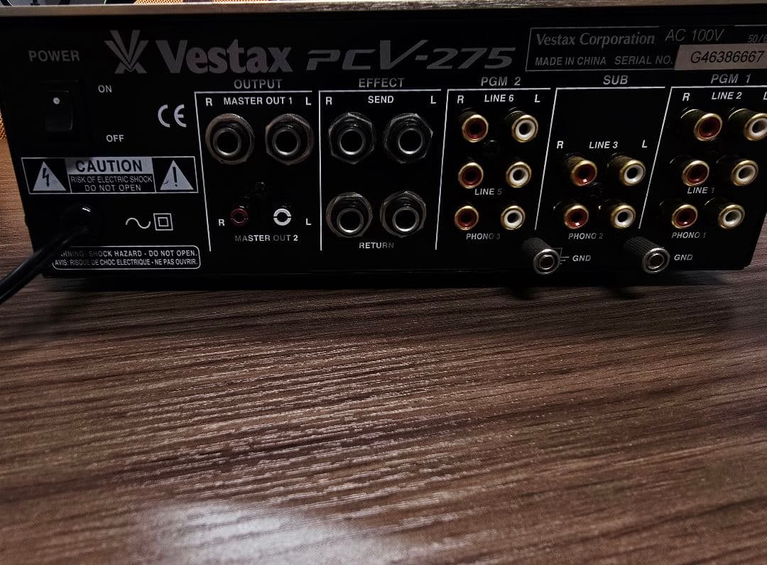 VESTAX DJミキサー PCV-275