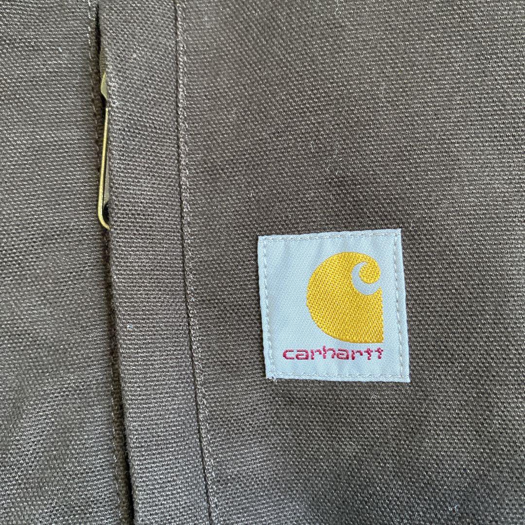 【fumi】 Carhartt ダックベスト DKB ダークブラウン M
