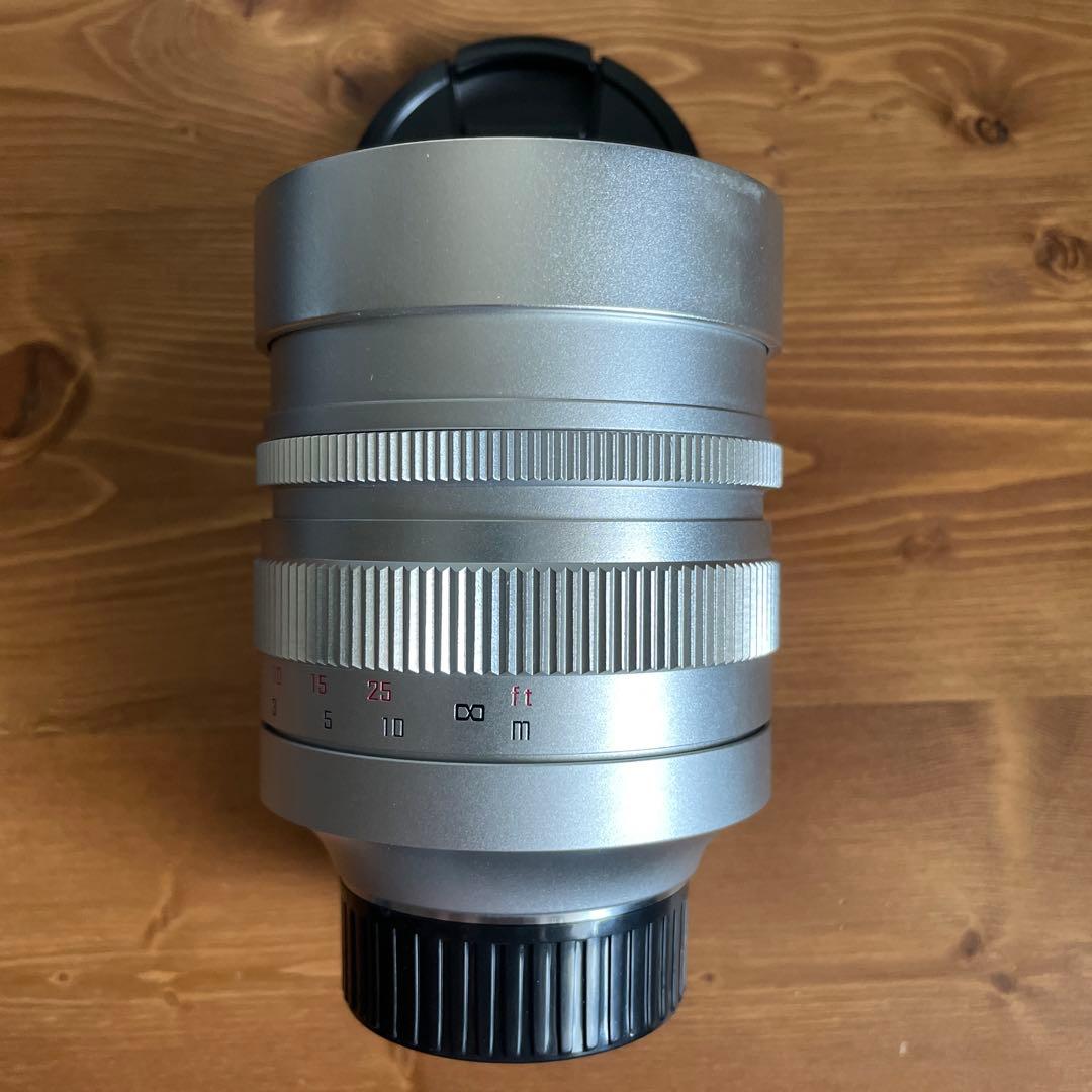 中一光学 SPEEDMASTER 50mm F0.95 (ライカM用) シルバー