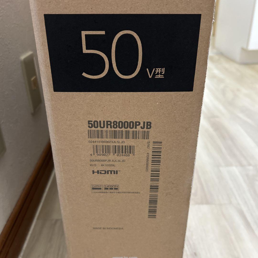 【jo】LG 液晶テレビ 50UR8000PJB 50V型 /4K対応
