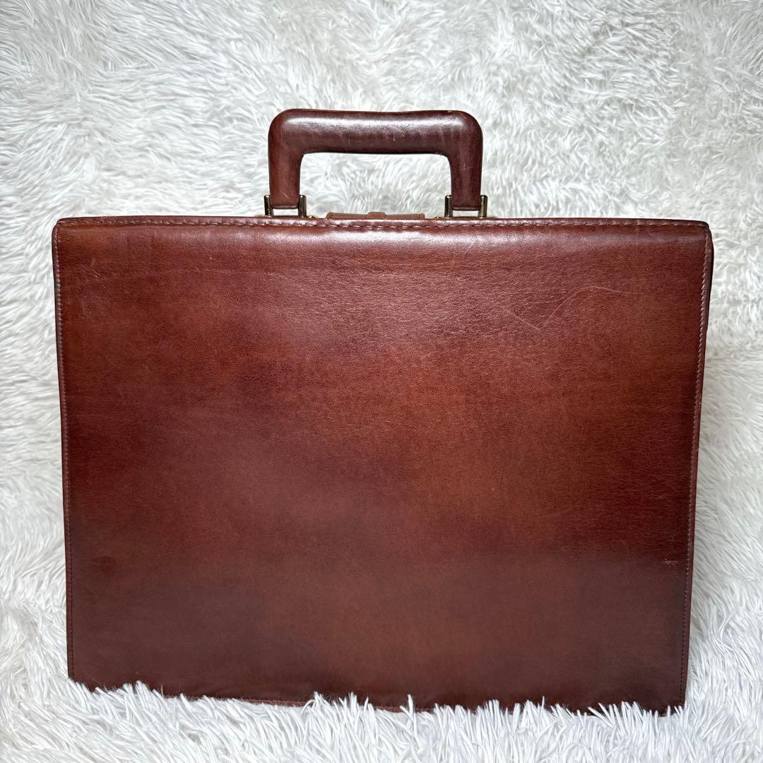 GINZA TANIZAWA 銀座タニザワ ダレスバッグ ビジネスバッグ 本革