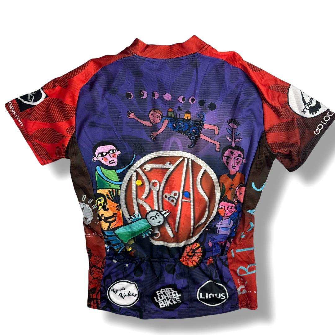 非売品 BICAS／GOLOCO別注 25周年 アートサイクルジャージ