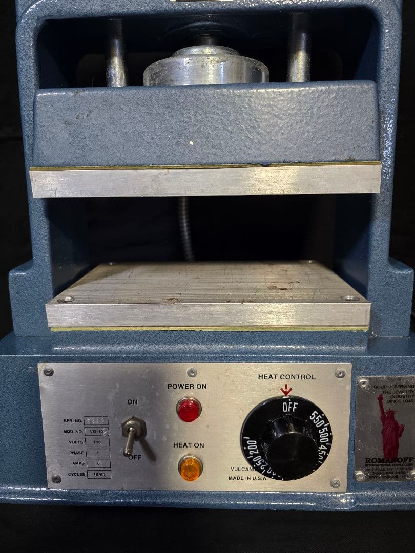 ROMANOFF スタンダード ホットプレス 彫金 ゴム型 ロマノフ