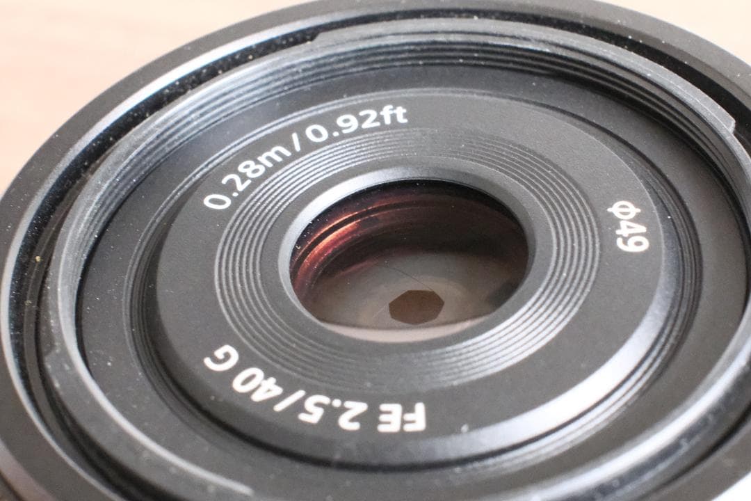 ソニー FE 40mm F2.5G