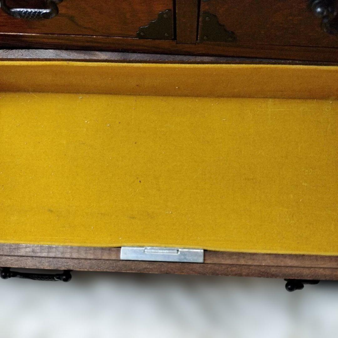 伝統的な日本の木製タンス 6引き出し 小物いれ即購入◎