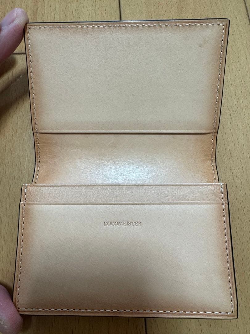 ココマイスター　コードバン　名刺入れ