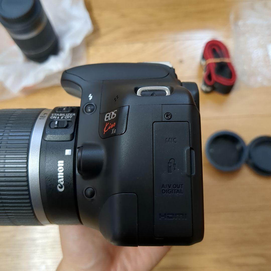 Canon EOS デジタル一眼レフカメラと望遠ズームレンズのセット