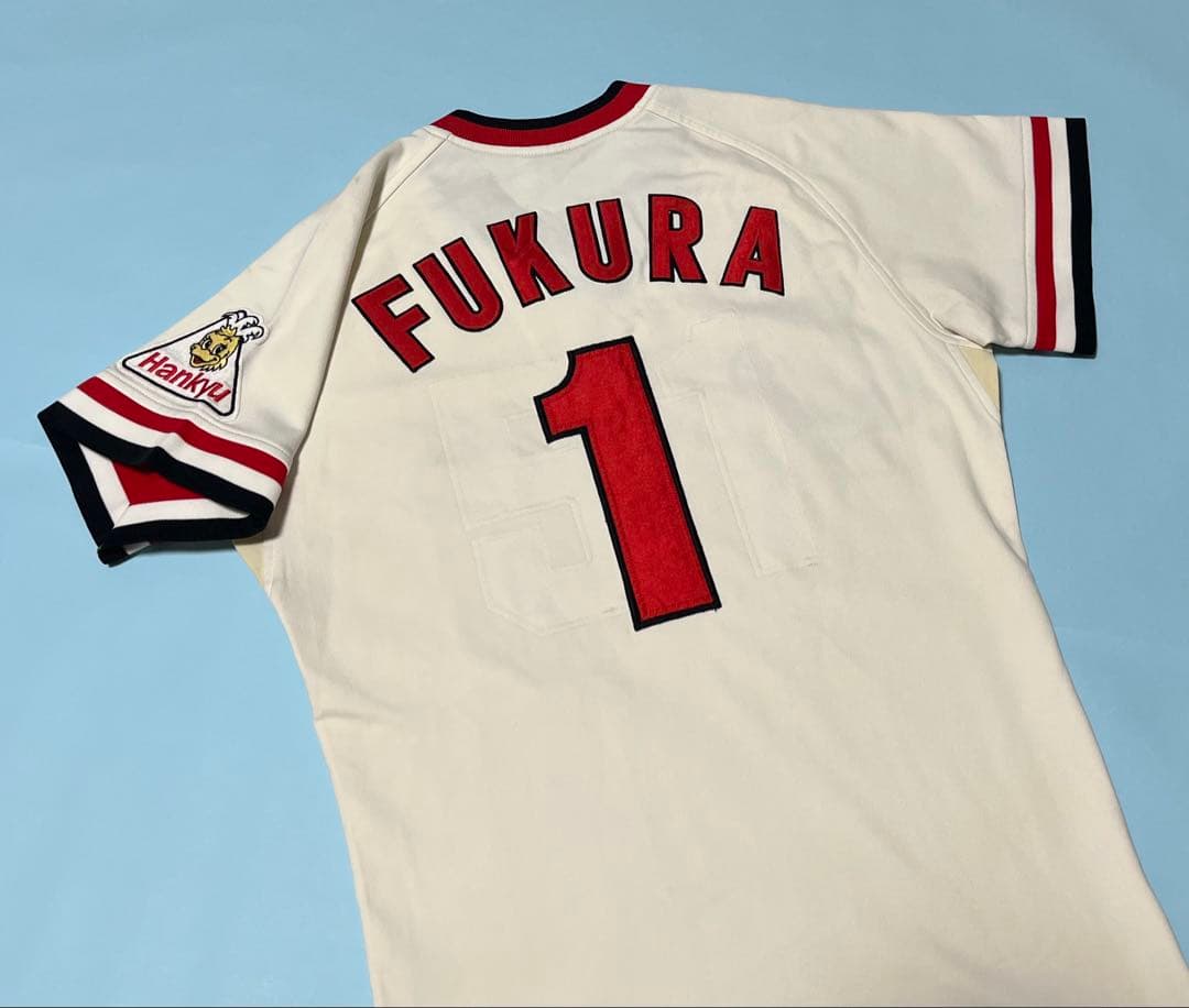 阪急ブレーブス　福良淳一選手ユニフォーム　球団支給品　実使用