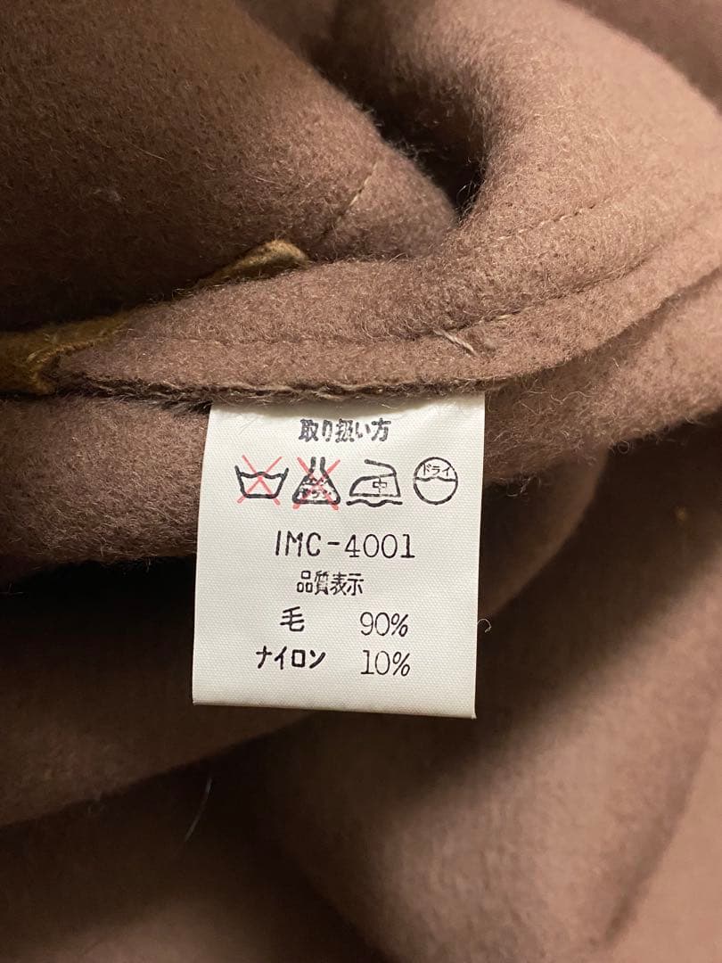 90s GLENOVER ウール ダッフルコート キャメル ベージュ