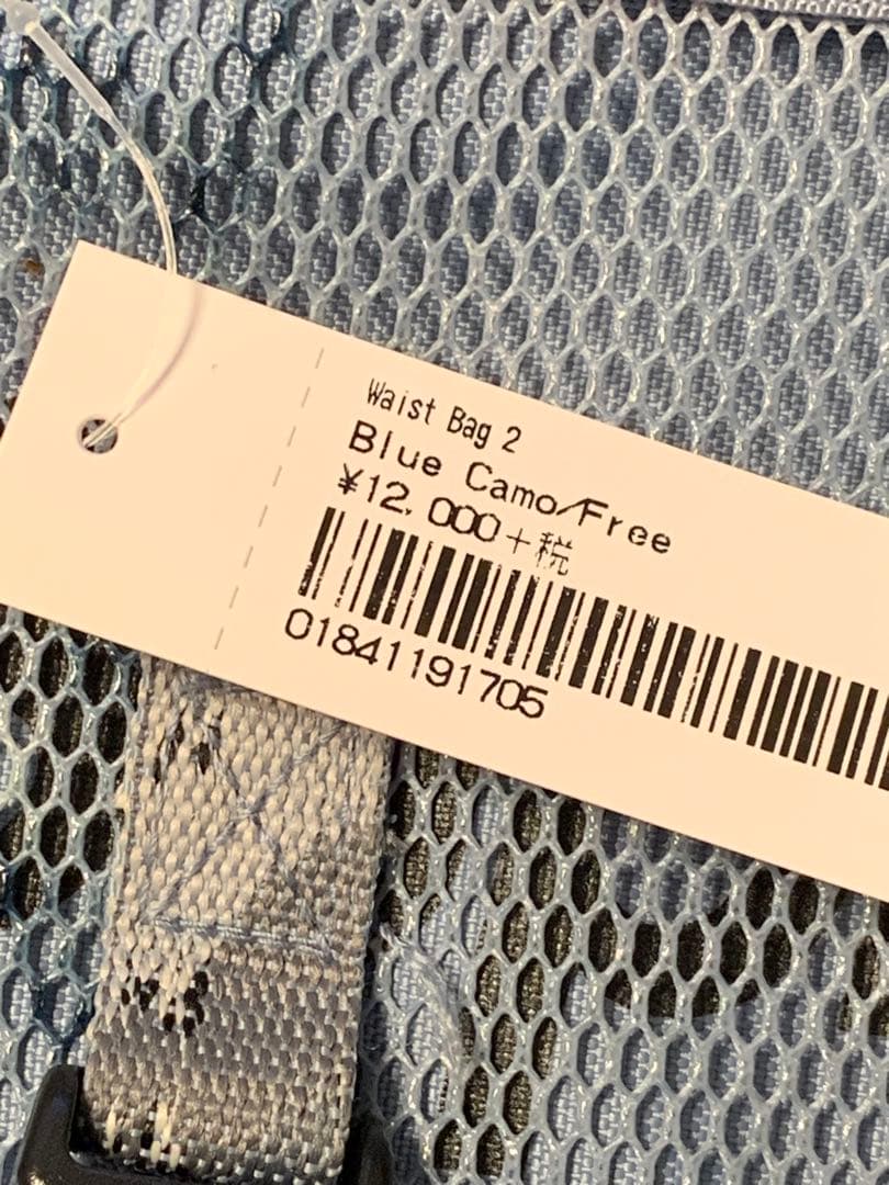 バッグ Supreme Waist Bag Blue Camo