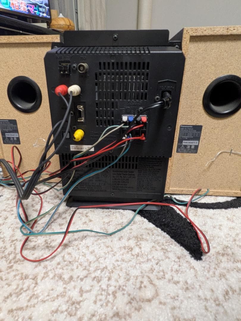 マ*ス様 【動作OK】Panasonic CD MD コンポ SA-PM930D