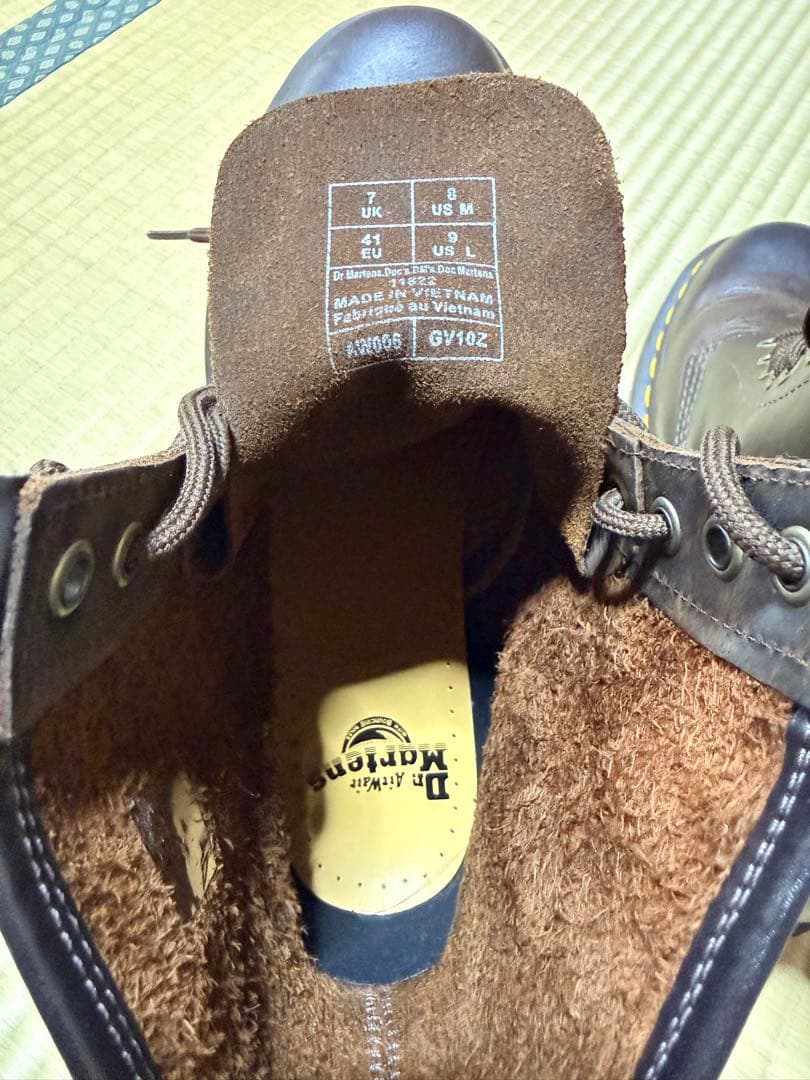 【eisyan】ドクターマーチン 1460 クレイジーホース 8ホール