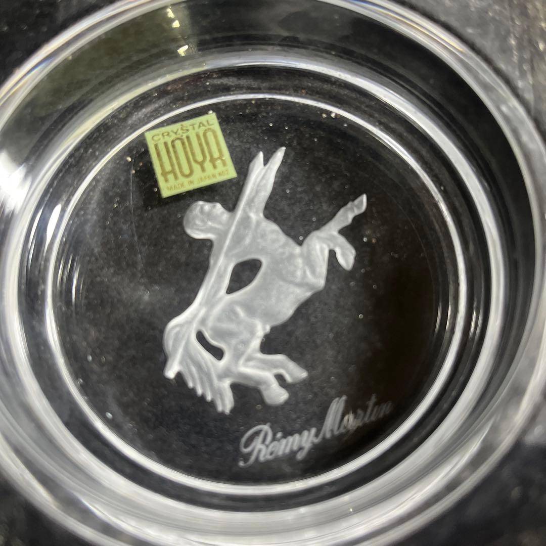 レミーマルタン，灰皿5個とお皿2枚