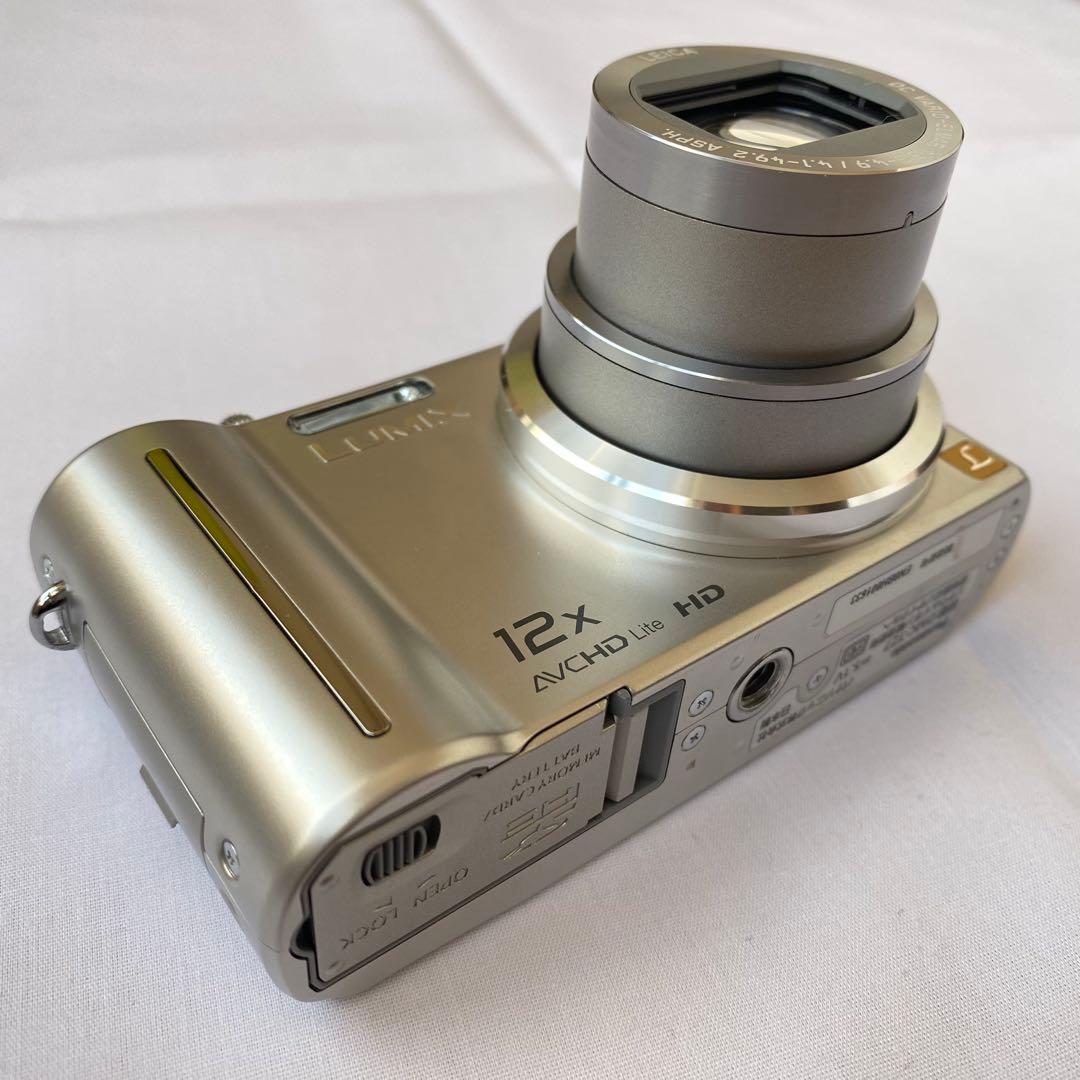 【美品】Panasonic LUMIX DMC-TZ7 シルバー 中古 現状品