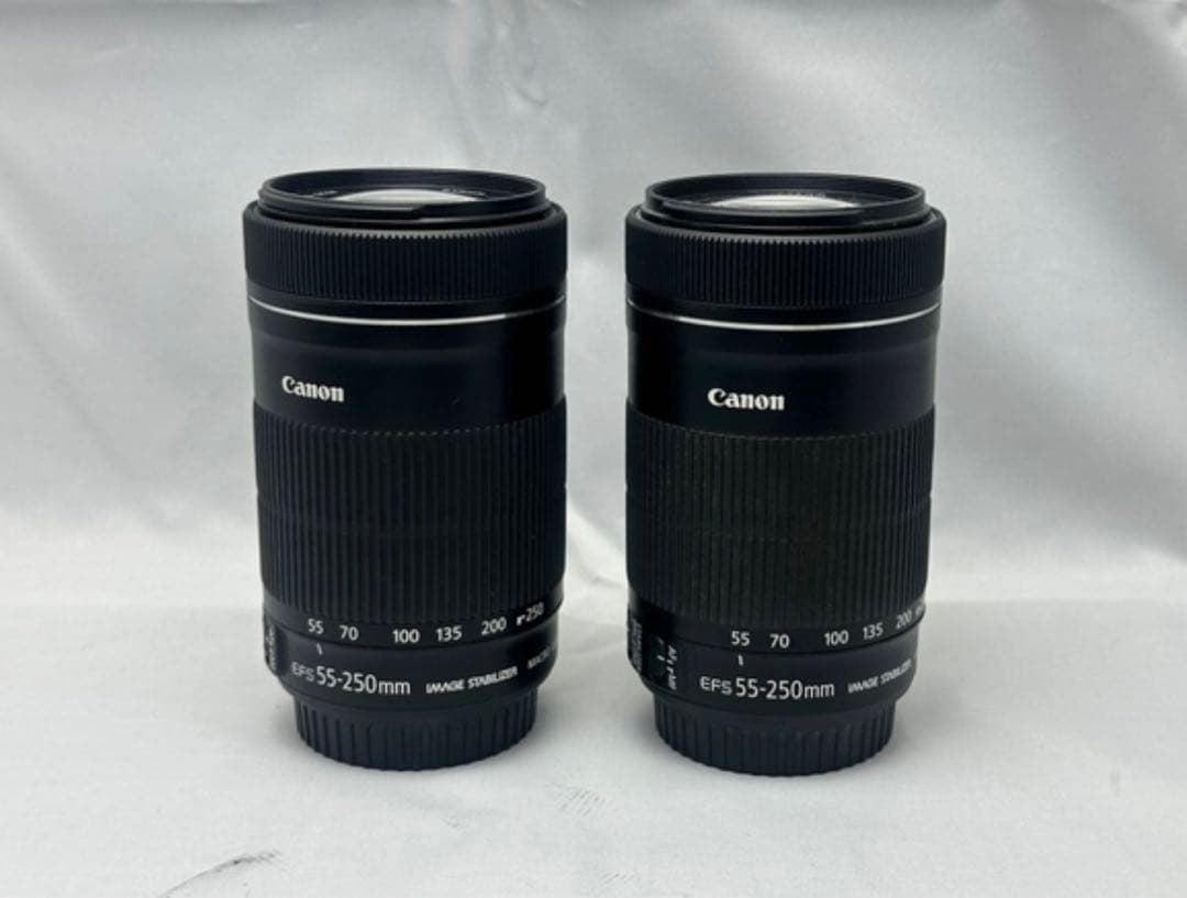 未使用に近い！Canon EF-S55-250mm F4-5.6 IS STM