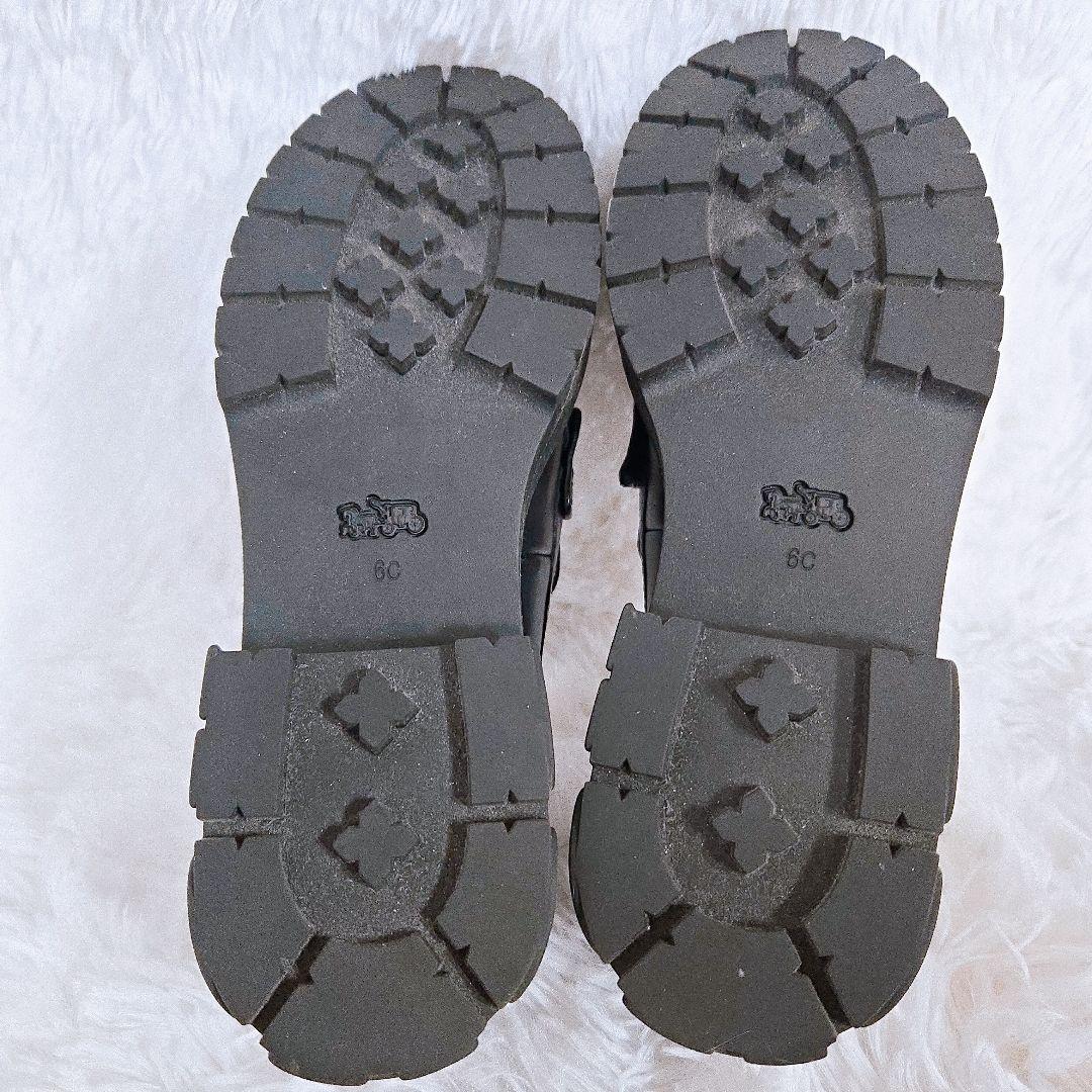 超美品 コーチ COACH ルーシー ローファー レザー 23cm