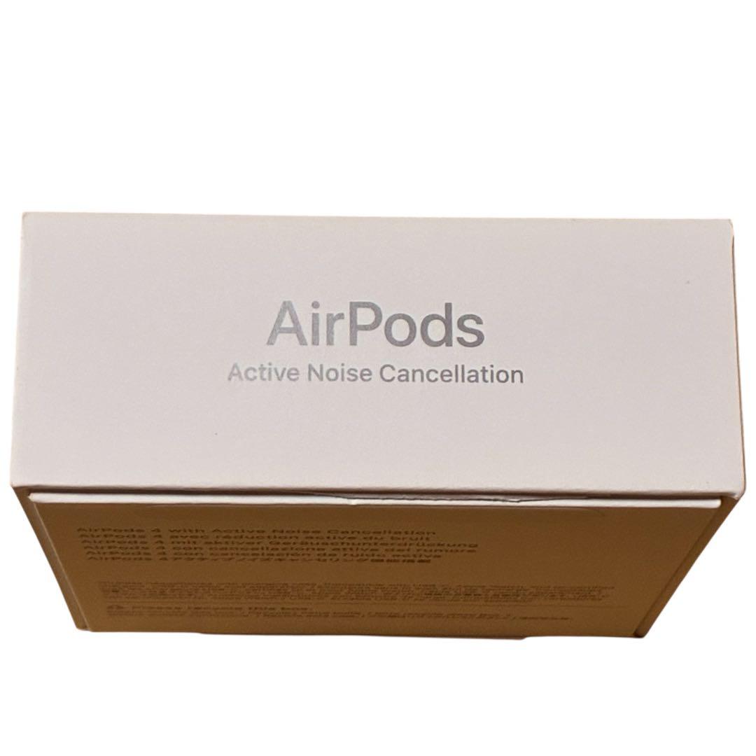 airpods 4 アクティブノイズキャンセリング搭載