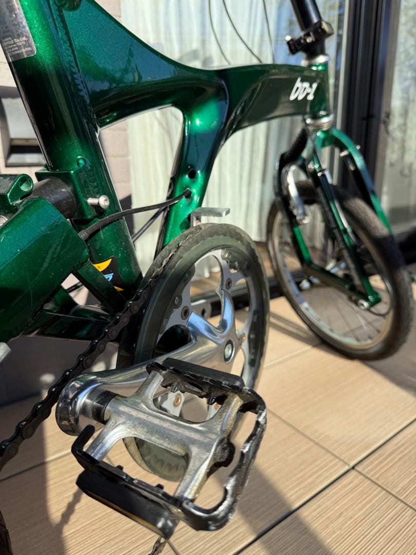 BD-1 折りたたみ自転車 グリーン