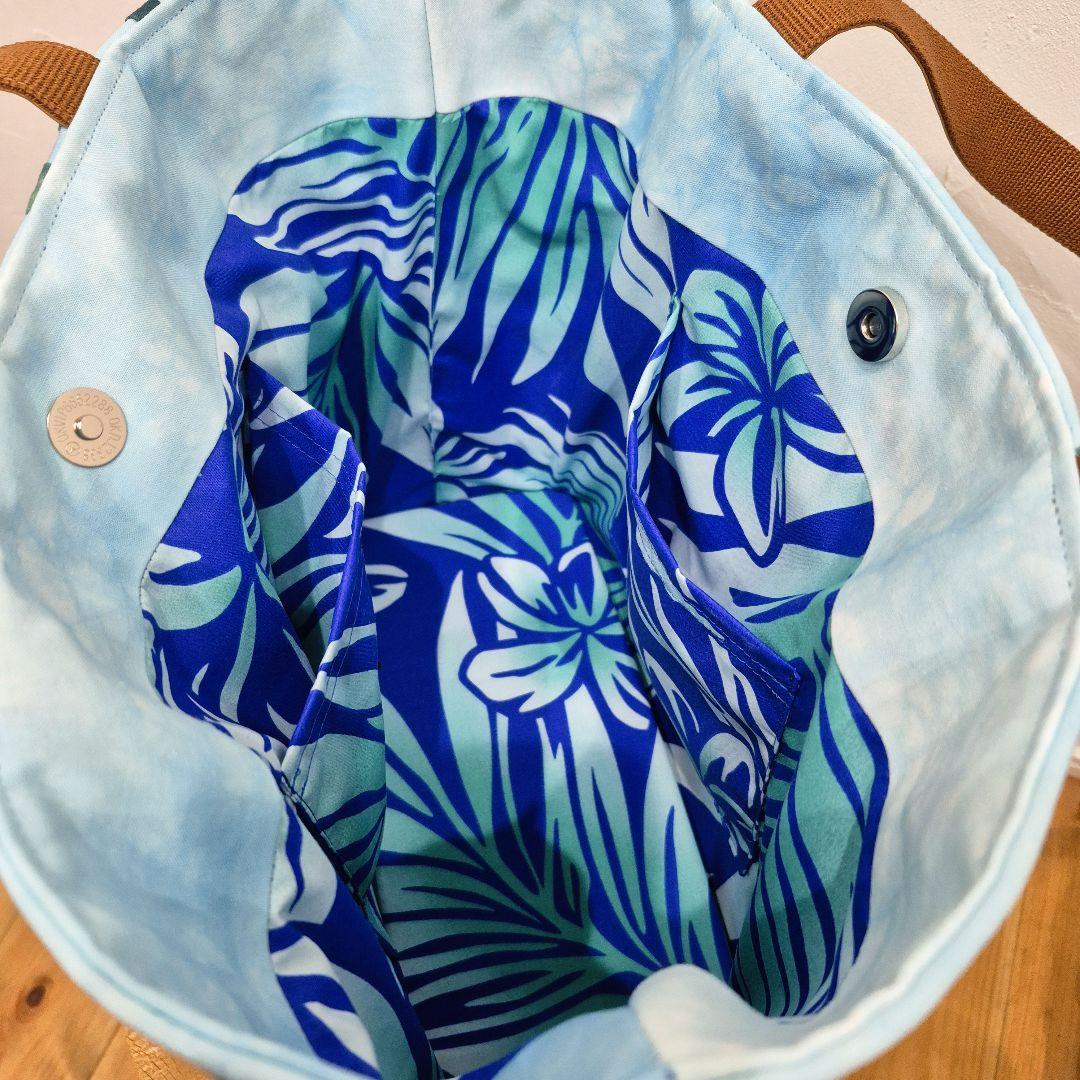 NO.226 本日限定Χmas価格！ハワイアンキルトトートバッグ ハンドメイド