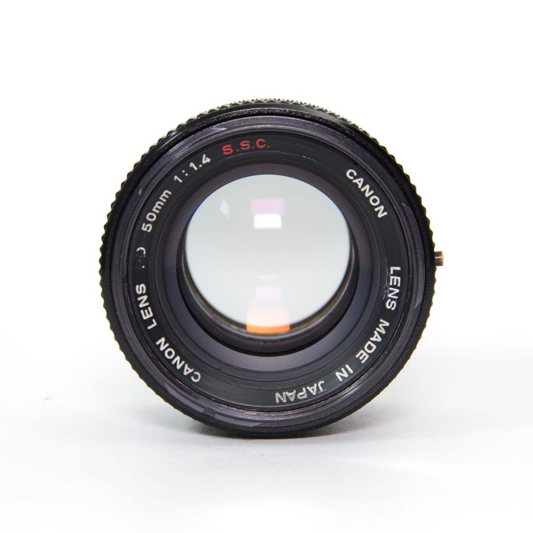 レンズ(単焦点) CANON LENS FD 50mm f1.4 S.S.C.