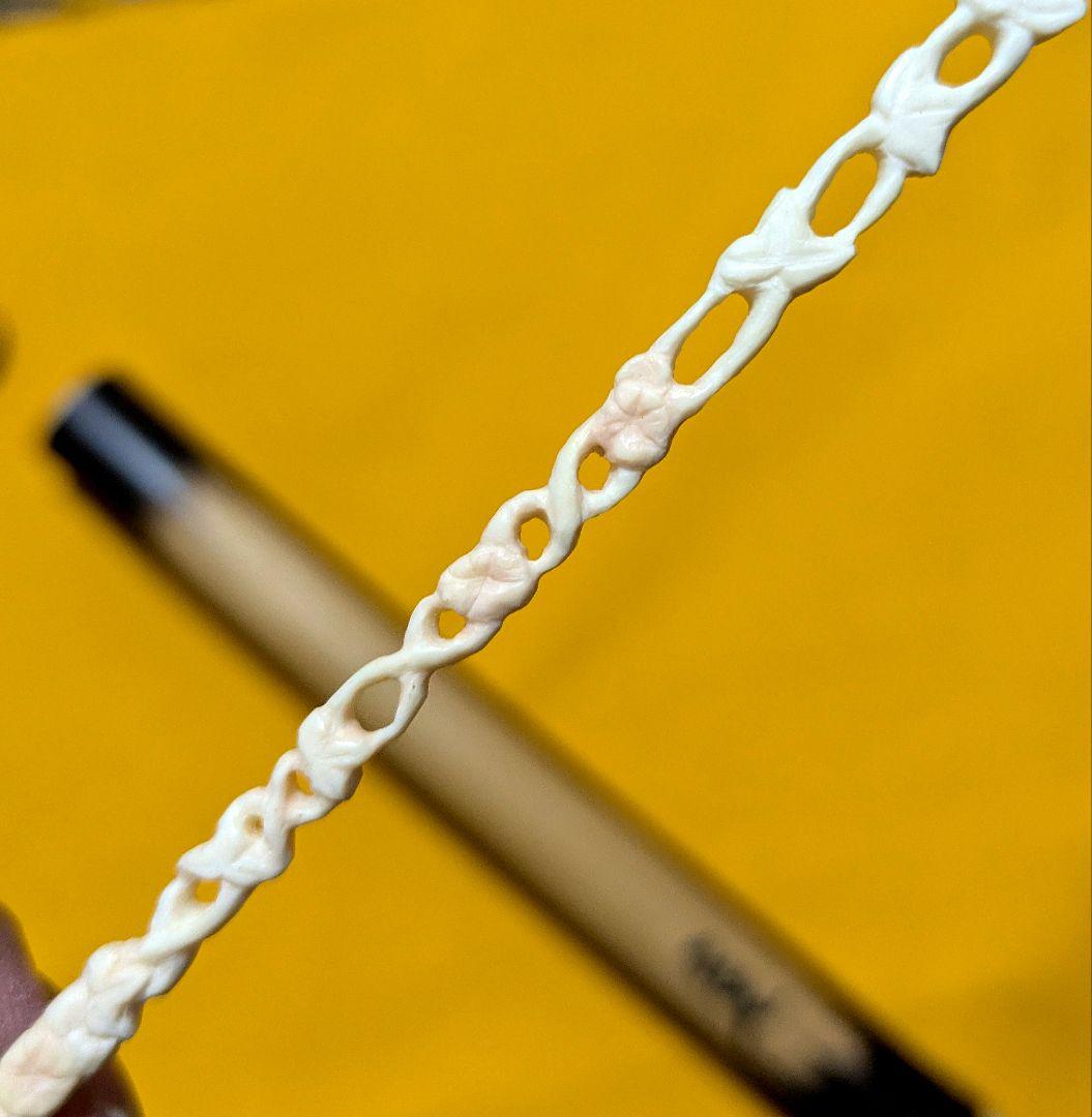 【閉店売り尽し】手彫茶杓 “朝顔” 珍品定寸