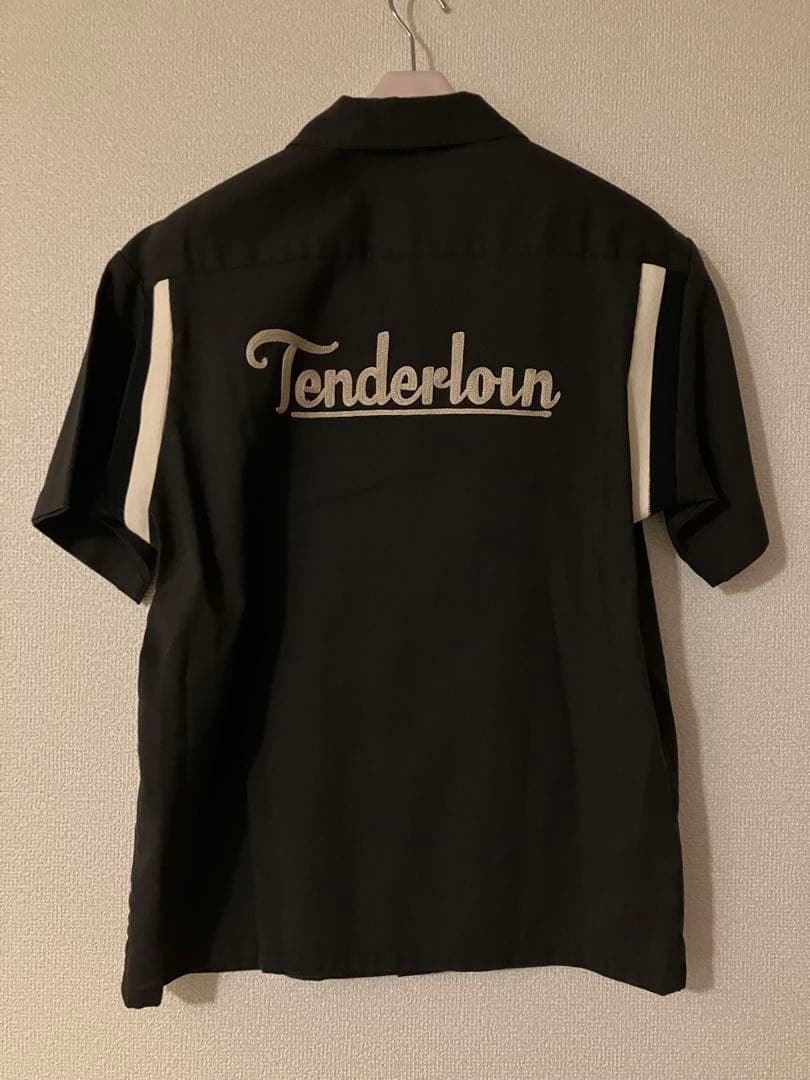 新品 Tenderloin ボウリングシャツ XS 黒 テンダーロイン キムタク