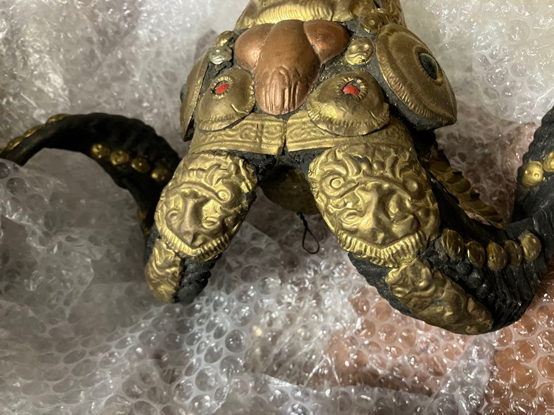 山羊　チベタンスカル　モンクスカル　チベット　法具　チベタンゴート　頭蓋骨