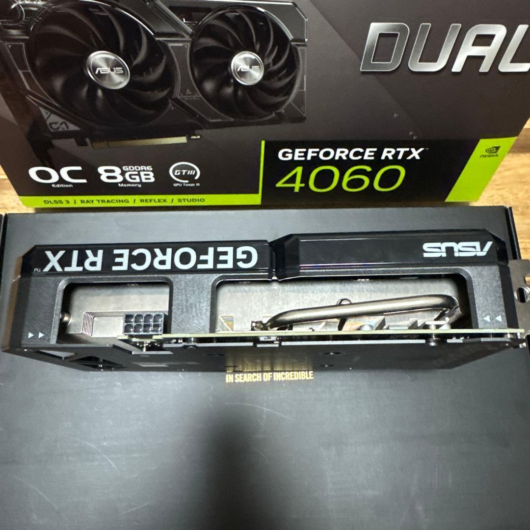 グラフィックボード・グラボ・ビデオカード ASUS DUAL GeForce RTX 4060 OC 8GB