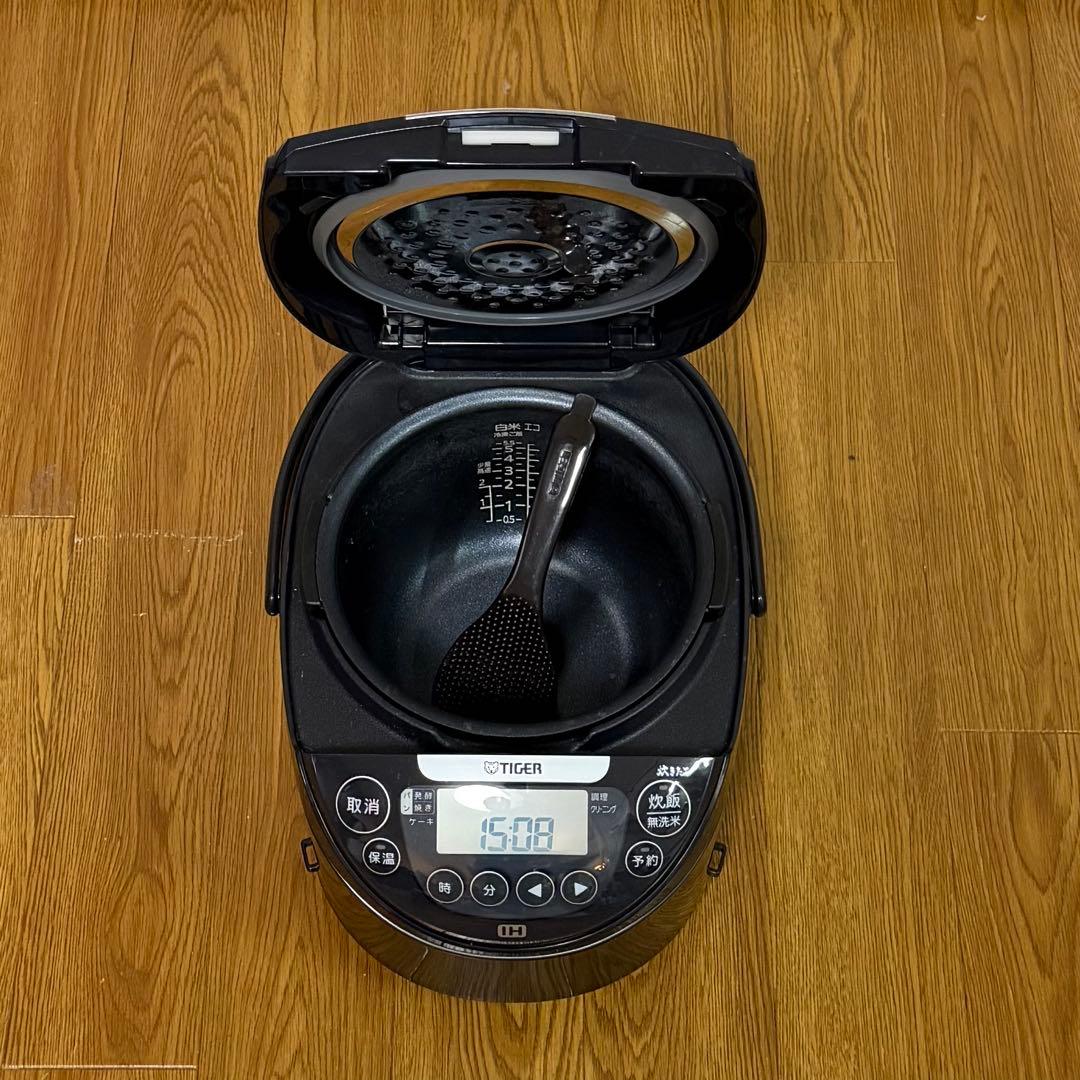 タイガー IH炊飯器 5.5合 JPW-T100 2024年製 美品