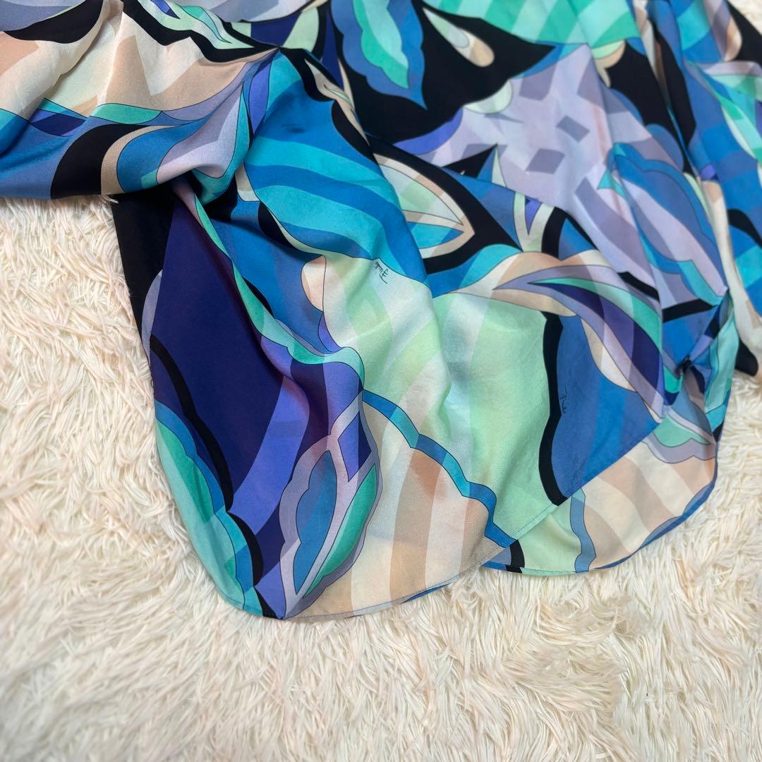 エミリオプッチ　シルク　ドルマンスリーブ　ブラウス